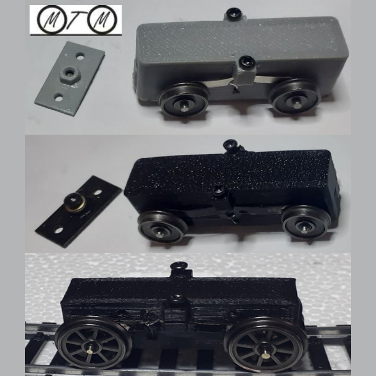 Bogie motorisé HO 40-10,7
