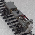 Bogie motorisé à l'échelle HO - Oe à entraxe réglable de 30 à 50mm